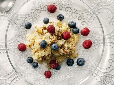 Figs and Berries Quinoa Porridge