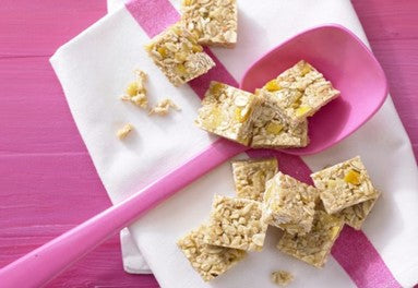 Mango and Almond Cereal Cubes